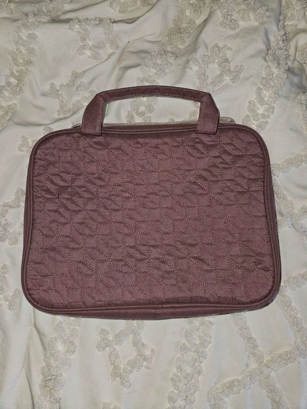 Travel Hanging Cosmetic Organizer Bag - Dusty Pink